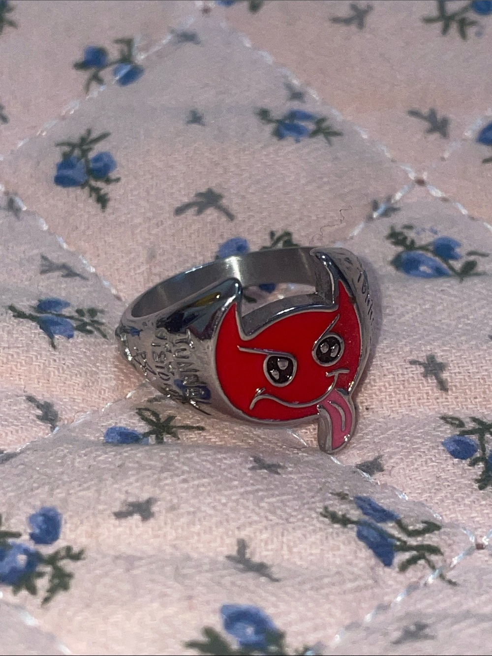 Stainless Steel Tunnel Vision Ring